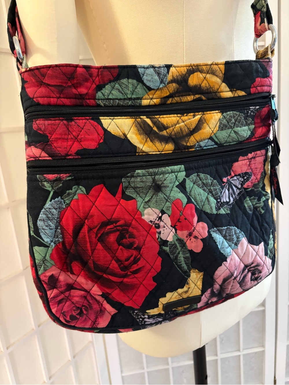 Vera Bradley - Havana Rose - Quilted Crossbody Bag